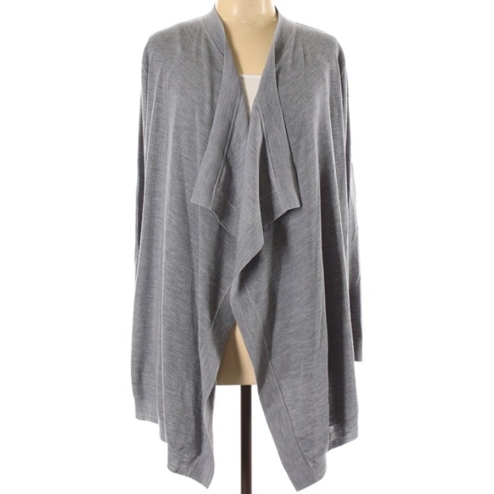NWT Theory 100% Wool Open Front Winxie F Cardigan